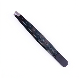 Pinzas para Cejas Inclinadas de Acero Inoxidable de Alta Calidad Gray Rocks - Pinzas Profesionales para Dar Volumen a las Cejas, Duraderas y Precisas - Product Image 1