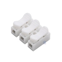 Connecteur de câblage CH2/CH3, bornier à 2/3 positions, connecteur rapide à pression, en acier au manganèse et cuivre pour LED