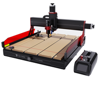 Máquina CNC Router Lineal ATC de 4 Ejes para Madera, Modelo 6050 de Alta Resistencia, con Motor de 500W de un Solo Husillo y Control NC Studio