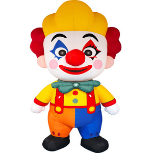 Mascotte <span class=keywords><strong>gonflable</strong></span> de clown de dessin animé, modèle marchant, <span class=keywords><strong>personnalisable</strong></span>, conception gratuite, publicitaire, jaune/rouge/bleu, pour centre commercial et exposition - Product Image 5
