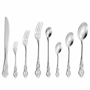Nordic Gold Cutlery <b>Fork</b> <b>Spoon</b> Knife Silverware Stainless Steel Cutlery <b>Set</b> for Wedding - Product Image 3