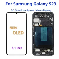 Écran Super AMOLED pour téléphone portable S23 S23 PLUS S23 ULTRA S23FE, remplacement OLED, assemblage numériseur tactile, garantie 1 an