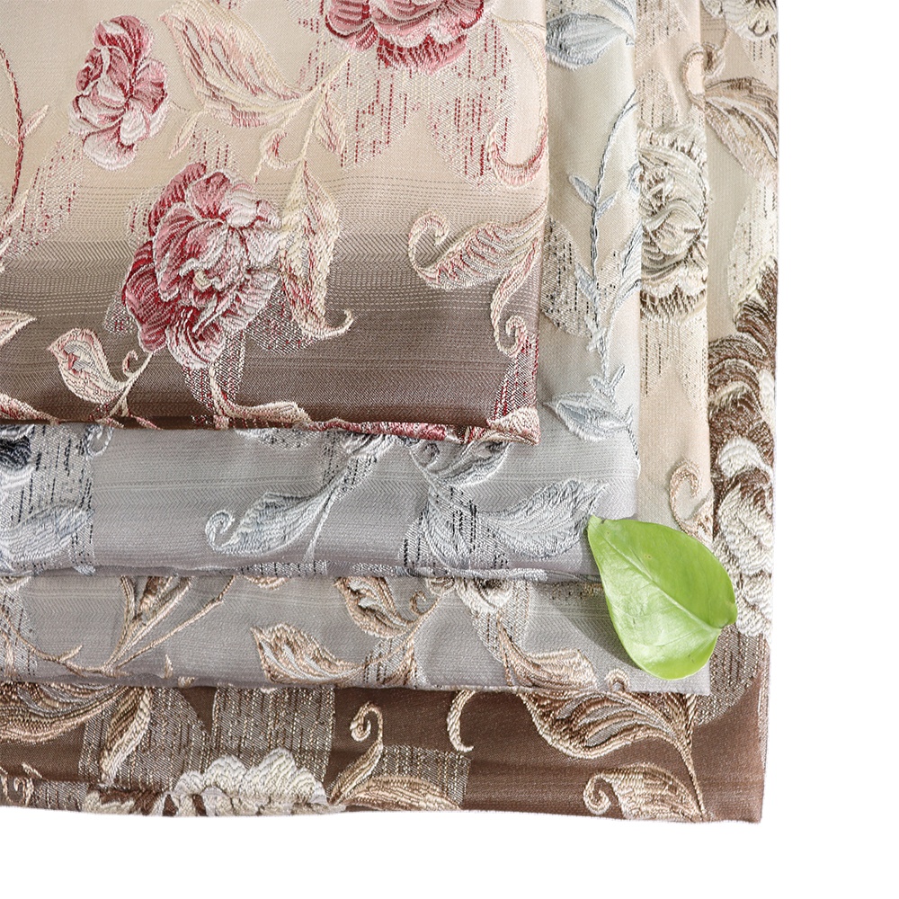 Mass customization jacquard polyester fabric sofa fabric stretch fabric