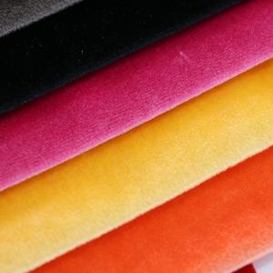 250GSM غطاء أريكة المخملية النسيج الخردل الأصفر الألمانية المخملية النسيج harga كين أريكة لكل متر - Product Image 2