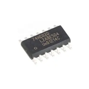 ZHANSHI-chip de circuito lógico 74HC03D, nuevo y Original, IV, 2 entradas, NAND gate, SOP-14, componentes electrónicos, chip integrado, proveedor de BOM
