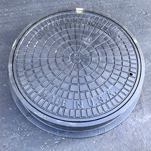 Couverture de regard en fonte ductile, haute résistance à la traction, produit routier conçu pour durer des décennies - Product Image 2