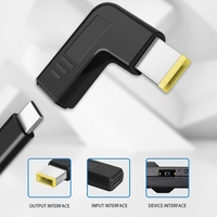 Adaptador de Corriente Universal para Portátil USB Tipo-C de 65W de Fábrica con Conectores DC 4.5x3.0mm y 5.5x2.1mm, Material de PVC, Diseño Personalizado