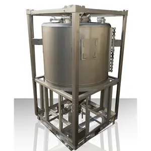 High Quality Visual Liquid Level Transportation and Storage Stainless Steel Ibc Tank For Paint Ink