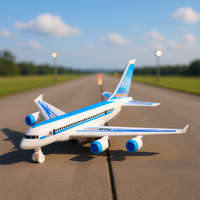 Modèle d'avion jouet en plastique pour enfants, pour l'aventure aérienne et les jeux de simulation de vol, pour les 4-6 ans