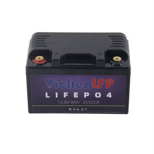 Batería de Litio YICHENLFP de 12V 8Ah para Motocicleta, Motor Pesado, Alto CCA, Baterías LiFePO4 de Larga Duración, Alta Tasa de Descarga, Ion de Litio PO4 - Product Image 4