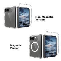 Étui transparent anti-rayures Laudtec Crystal pour iPhone Duo, anti-jaunissement, TPU PC 2-en-1, coque arrière rigide antichoc, protection