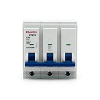 Disjoncteur miniature Etechin ETM12 6KA Certificat Kema 1P 2P 3P