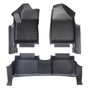 Juego de 3 Alfombrillas Antideslizantes e Impermeables de TPE 5D para Auto Baojun 510 2021 - Product Image 3