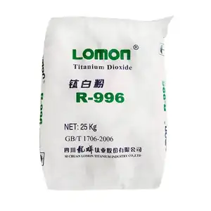 Lomon titanium dioxide r996 classe industrial alta pureza preço competitivo lomon rutile titanium dioxide tio2 r996