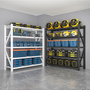 Estante de Almacenamiento Three Arrows de 4 Niveles, Estantería Metálica Ajustable para Organización de Garaje, Taller y Cocina - Product Image 1