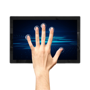 Tùy chỉnh tùy chỉnh Tempered Glass <span class=keywords><strong>LCD</strong></span> mở khung điện dung Wall Mount Touch Panel <span class=keywords><strong>PC</strong></span> HDMI IP65 không thấm nước Màn hình Màn hình - Product Image 1