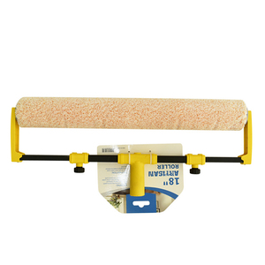 <span class=keywords><strong>Rouleau</strong></span> à peinture grand format 12-18 pouces, cadre réglable pour grandes surfaces, plafonds et sols, peut être fixé à une perche télescopique filetée - Product Image 5