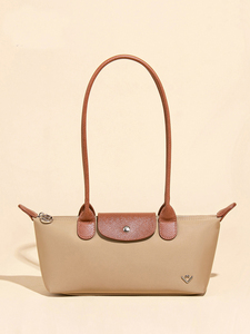 Nouvel Arrivage 2026 Sac à Bandoulière Classique en Nylon pour Femme, Fermeture Éclair, Poignée Supérieure, Sac Fourre-Tout Type Dumpling, Tendance Été Hiver, Imperméable - Product Image 3