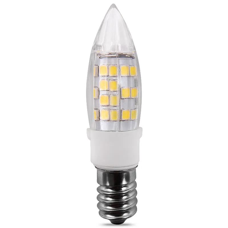 Lampadario SHENPU Mini lampadina 4.5W E12 E14 luce Base 3000K 7000K caldo bianco freddo Mini Corn LED lampadina