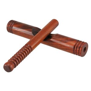 Juego de instrumentos musicales de percusión manual clásica personalizable, palos de ritmo profesional de 10 pulgadas, Claves de madera - Product Image 1