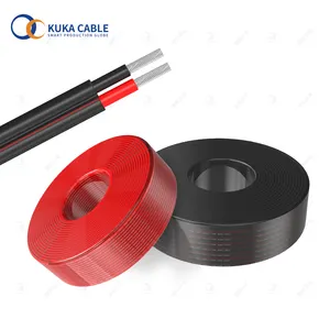 CPR ECA/EN60331-1-2 High Quality TUV Certificated H1Z2Z2-K 1X4mm2 PV Cable Price For Solar Energy Systems