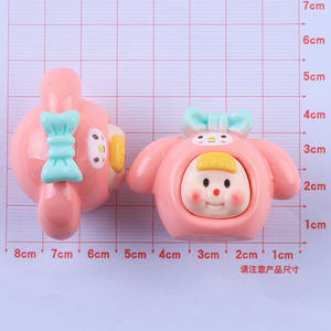 ลูกปัดซิลิโคน 3 มิติ ลายการ์ตูนน่ารัก หลากสี ขนาด 3 ซม. สำหรับงาน DIY ทำมือ วัสดุตกแต่งโต๊ะทำงาน ของตกแต่งบ้าน ของขวัญชิ้นเล็ก - Product Image 6