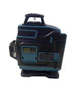 Niveau laser vert 4D professionnel DEGLASERS de qualité industrielle, 12 points, batterie lithium grande capacité, outil auto-nivelant, fabriqué en Chine
