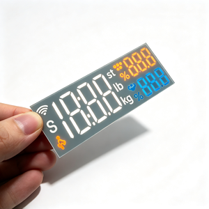 Etiqueta Adhesiva Personalizada para Pantalla de Báscula Inteligente de Grasa Corporal, con Indicaciones en Libras, Kilogramos y Peso, Wifi, PVC, PET, Impresa - Product Image 5
