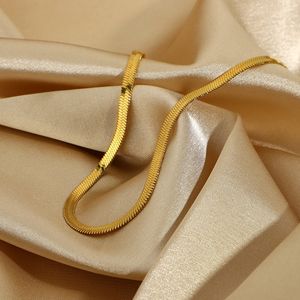 Best Selling 5mm Snake Chain 18k Gold Plated 316L Stainless Steel <strong>Anklets</strong> Set Cuban Link Chain Foot Jewelry For Women - Product Image 5