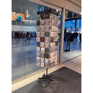 ชั้นโลหะสำหรับแสดงโปสการ์ดโบรชัวร์ปฏิทินของร้านค้าขายปลีก - Product Image 4