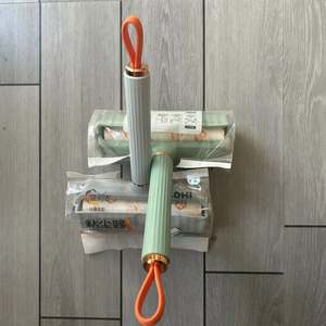 Nuevo limpiador, dispositivo de limpieza portátil, ropa, pelo pegajoso, <span class=keywords><strong>rodillo</strong></span> de papel adhesivo para rasgar, ropa, abrigo, <span class=keywords><strong>rodillo</strong></span> de <span class=keywords><strong>pelusa</strong></span> pegajoso - Product Image 5