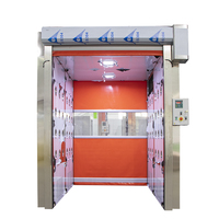 Nouvelle porte à enroulement en PVC pour salle de douche industrielle, plaque d'acier à froid, filtre haute efficacité, pour salle blanche, entrepôt intelligent, électronique