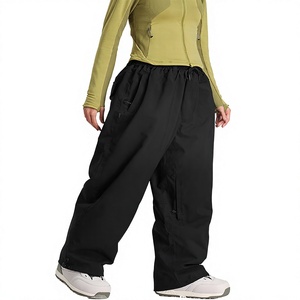 Snowboard Pants Women's Men Loose Size XS 100% Polyester Waterproof Warm Windproof Breathable Outdoor Professional - Product Image 1