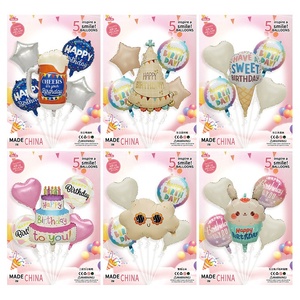 Set <span class=keywords><strong>de</strong></span> Globos <span class=keywords><strong>de</strong></span> Aluminio para Decoración <span class=keywords><strong>de</strong></span> <span class=keywords><strong>Fiestas</strong></span> <span class=keywords><strong>de</strong></span> Cumpleaños, Set <span class=keywords><strong>de</strong></span> Globos <span class=keywords><strong>de</strong></span> Animales, Set <span class=keywords><strong>de</strong></span> Globos para el Día <span class=keywords><strong>de</strong></span> San Valentín - Product Image 6