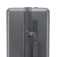 Serrure à glissière TSA intégrée conforme aux normes douanières mondiales, combinaison à 3 chiffres en ABS pour valise et bagages