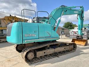 Excavadora sobre orugas Kobelco SK210LC de 21 toneladas, máquina japonesa Original usada, motor duradero, núcleo de bomba incluido (rodamiento) - Product Image 5