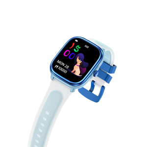Reloj Inteligente Deportivo Multifuncional para Niños DF HT40, Podómetro, Monitor de Ritmo Cardíaco, Sueño, Música, Historias, Aprendizaje, Rompecabezas, Alarma - Product Image 5