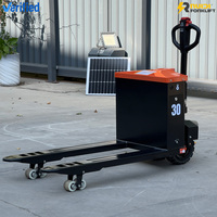Chariot élévateur électrique tout-terrain 3 tonnes à batterie au plomb, prix usine