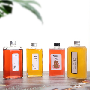 Bouteille en verre pour jus, vin, <span class=keywords><strong>gin</strong></span>, whisky, vodka, forme unique, écologique, avec bouchon à vis, nouveau design, 250 ml, 350 ml, 500 ml, vente en gros - Product Image 6