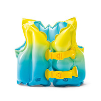 Gilet de sauvetage gonflable pour enfants Intex Safety Tropical Buddies, gilet de natation flottant pour enfants