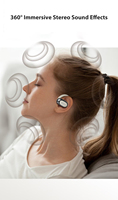 MINISO X32 TWS Earphone Headphone Tampilan Digital Definisi Tinggi Latensi Rendah ENC Panggilan Definisi Tinggi Pengurangan Kebisingan Penutup Telinga