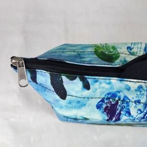Sac d'épicerie en toile lourde avec poches Sac fourre-tout de plage Sac fourre-tout à bandoulière en toile à sublimation personnalisée - Product Image 6