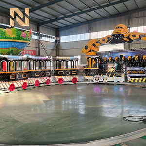 Tren Eléctrico Premium de Acero para 24 Personas - Trenes para Parques de Atracciones y Centros Comerciales con Alcance de 40 km para Uso en Exteriores - Product Image 3