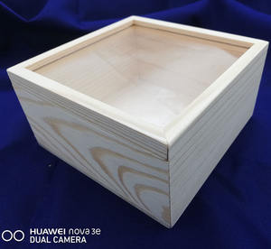 Boîte en <span class=keywords><strong>bois</strong></span> petite et bon marché avec couvercle amovible, vente en gros - Product Image 5