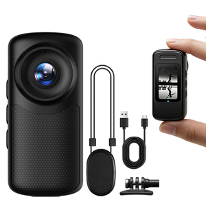 Cámara de Vlog Portátil con Control por Aplicación WIFI, Cámara de Acción Pequeña 1080P, Videocámara de Bolsillo, <span class=keywords><strong>Mini</strong></span> Cámara Corporal - Product Image 6