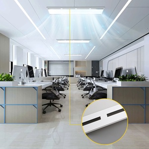 Energy Saving 130lm/W High Lumen 24w 36w 0-10V Dali Dimmable Prismatic <strong>Diffuser</strong> 2x4' Air Return <strong>LED</strong> Troffer <strong>Light</strong> - Product Image 2