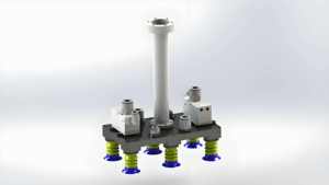 ชุดเครื่องจักรหุ่นยนต์ขนาน <span class=keywords><strong>ONA</strong></span> พร้อมระบบวิชั่น, สายพานลำเลียง, หุ่นยนต์เดลต้า, เครื่องตั้งกล่อง ออกแบบเฉพาะสำหรับอาหาร ทางการแพทย์ - Product Image 3