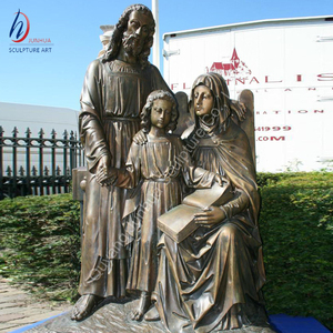 Bronce Santa cristiana familia estatua <span class=keywords><strong>madre</strong></span> Virgen María y el Niño Jesús Señor estatuas - Product Image 6