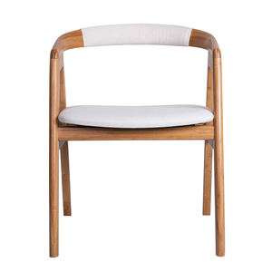 BAMBKIN Modern Cafe <strong>Bamboo</strong> Arm <strong>Chair</strong> with Adjustable Height Durable Furniture for Home Office Outdoor Living Room or Hotel Use - Product Image 4