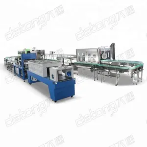 Fully Complete Plastic Pet Bottle Mineral Pure Drinking Water Filling Machine Production Line Plant